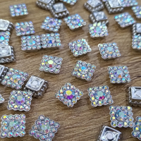 Ozdoba štrasová 10 mm - Crystal AB