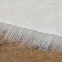 Kožušina umelá - White New - cena za 10 cm, 1500 g/m