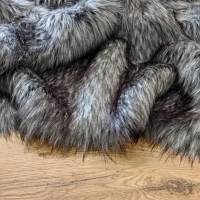 Kožušina umelá - one Wolf new - cena za 10 cm, 1500 g/m, 90 mm
