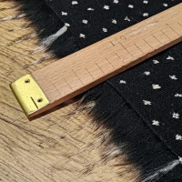 Luxusná umelá kožušina - hnedý viacfarebný melír - cena za 10 cm, 1 500 g/m