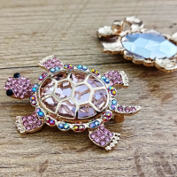 Brošňa - Korytnačka - 57 x 40 mm