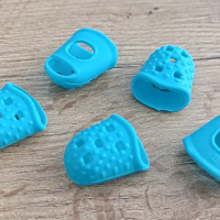 Silikónový chránič prstov - 30 x 20 mm - Modrý